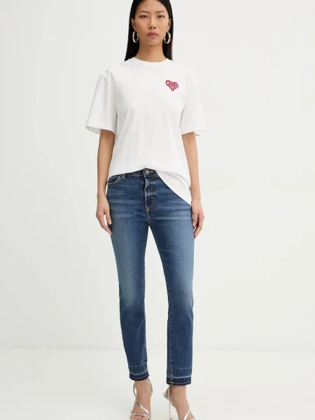 Pinko tricou din alb