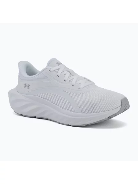 Încălțăminte de alergare pentru femei Under Armour Ascend white/black/distant gray alb