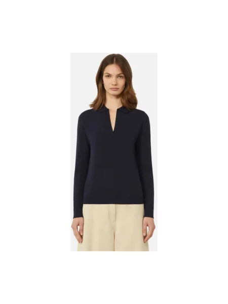 Sweter Weekend Max Mara niebieski