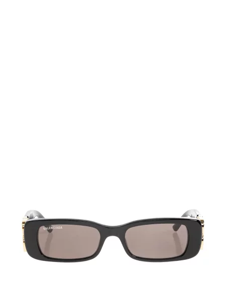 Pravokutne sunčane naočale Balenciaga Eyewear crna