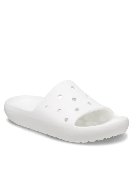 Papuci Crocs clasici alb