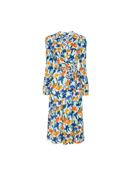 Sukienka Diane Von Furstenberg w kwiatki