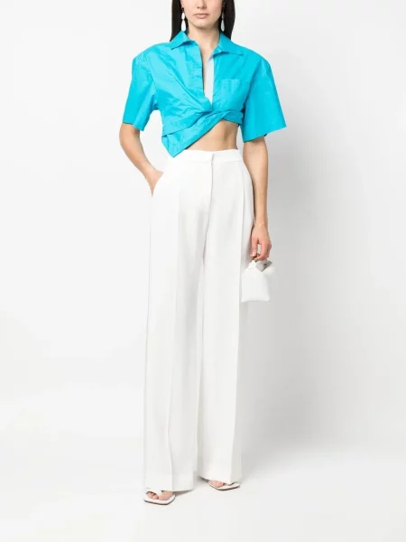 Kelnės Alberta Ferretti balta