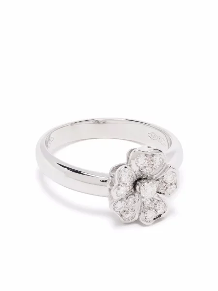 Inel Leo Pizzo alb