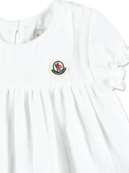Sukienka dziecięca Moncler Enfant biała