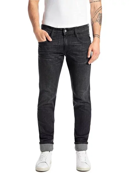 REPLAY Jeans Anbass metalic gri