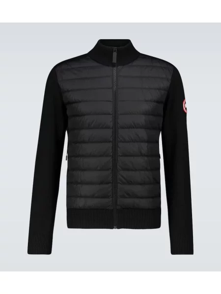 Pletene puhovka Canada Goose črna