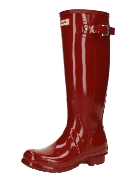Cizme peste genunchi Hunter roșu