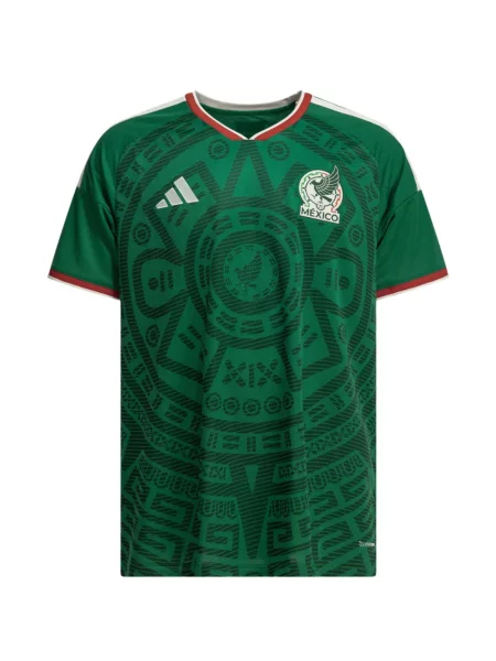 Cămașă Adidas din jerseu verde