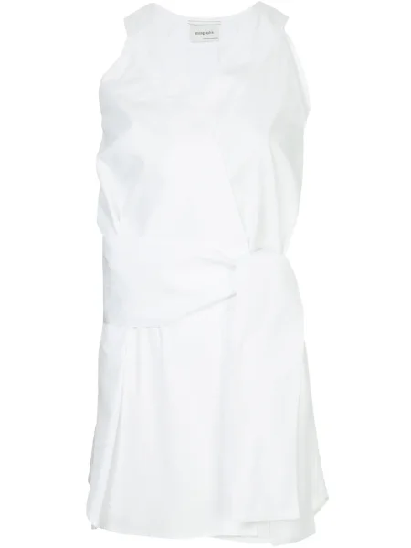 Bluzka Monographie bez rękawów biała