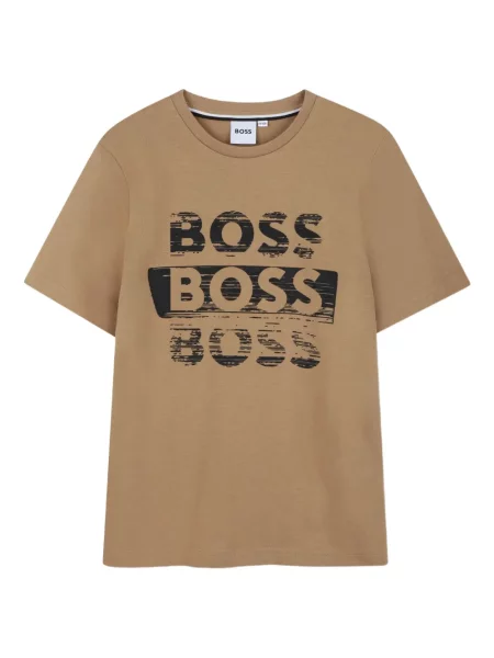 Koszulka dziecięca Bosswear brązowa