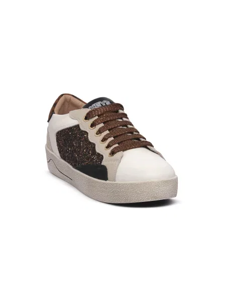 Pantofi Keys alb