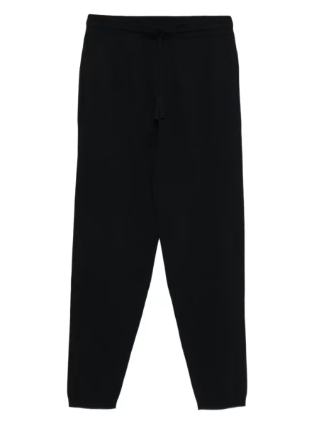 Pantaloni Emporio Armani cu cordon albastru