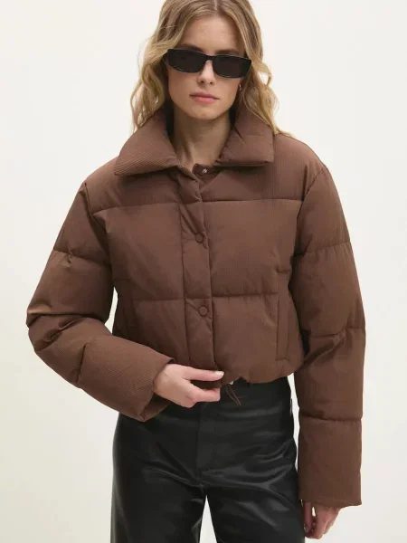 Яке Answear Lab зимен модел кафяво