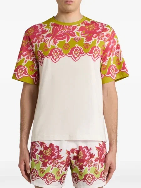 Tricou Etro cu model floral cu imagine