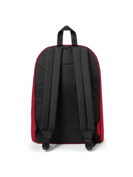 EASTPAK Batoh Out Of Office červená / čierna biela