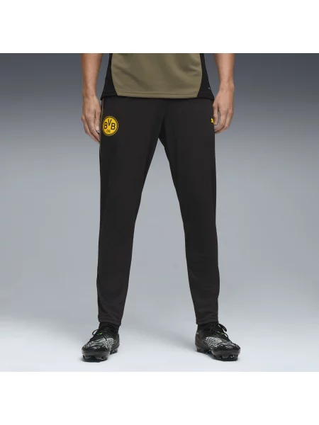 PUMA spodnie treningowe Borussia Dortmund Akcesoria S czarny