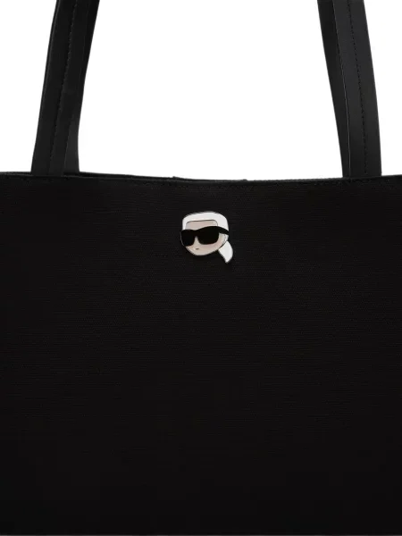 Stras geantă shopper Karl Lagerfeld negru
