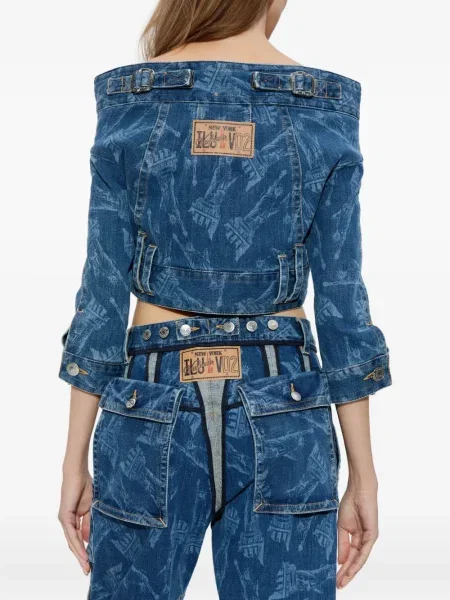 Geacă Dsquared2 albastru