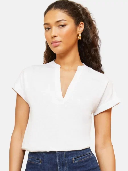 Love & roses Bluză alb