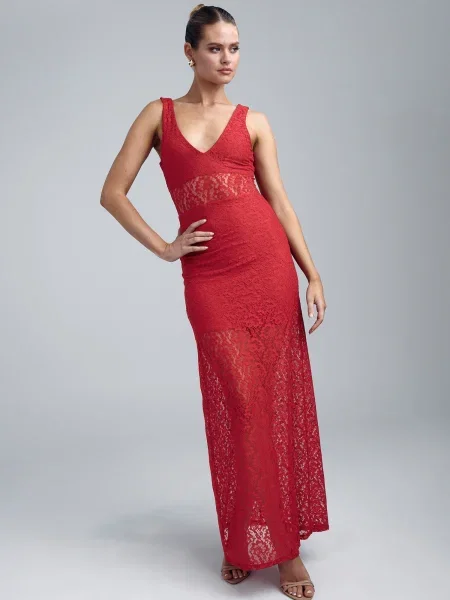 BWLDR Rochie de seară SOLO sângeriu