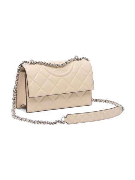 Torebka Tory Burch beżowa