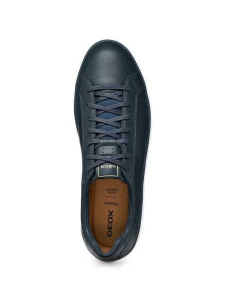Sneakerși Geox cu imagine albastru