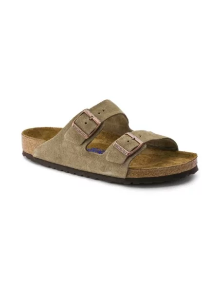Sneakersy Birkenstock zamszowe beżowe