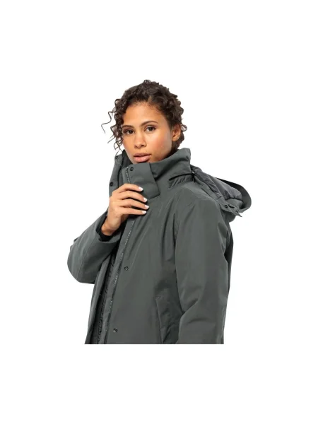 Geacă Jack Wolfskin verde