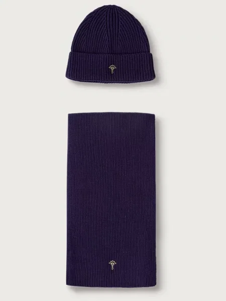 Căciulă Joop! de lână violet