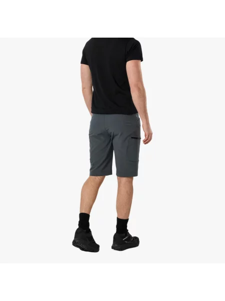 Szorty Outdoor Wędrówki Mężczyzna Glittertind Szybkoschnący czarne