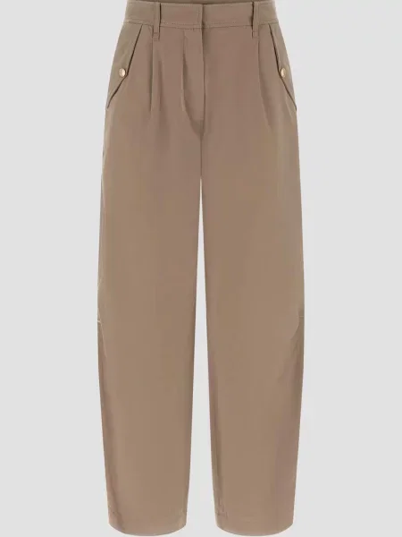 Повсякденні штани GUESS бежевий