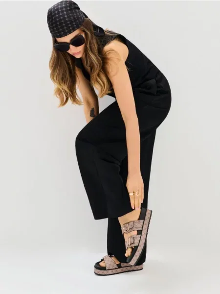 Сандалії різнобарвний