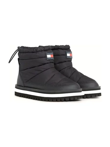 Botki Tommy Jeans czarne
