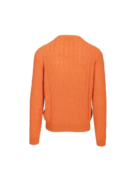 Sweter Etro pomarańczowy