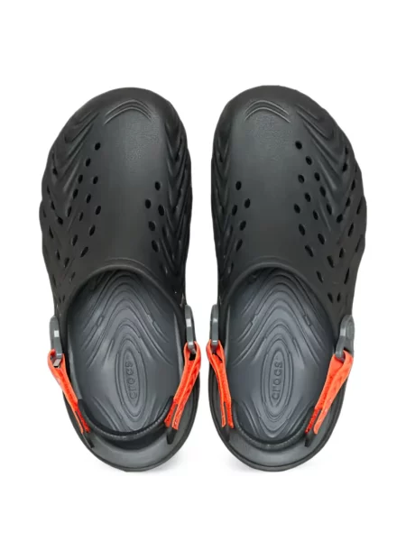 Papuci tip mules Crocs negru