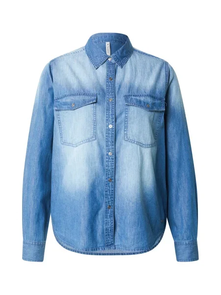 Pepe Jeans Bluză SANSA denim albastru