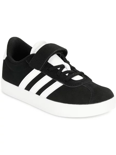 Tenisice Adidas od brušene kože crna