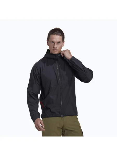 Geacă de ciclism pentru bărbați adidas FIVE TEN Wind black negru