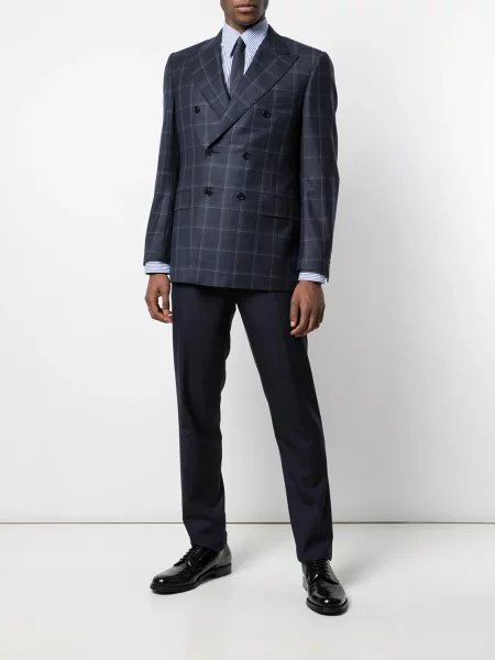 Pantaloni Brunello Cucinelli albastru