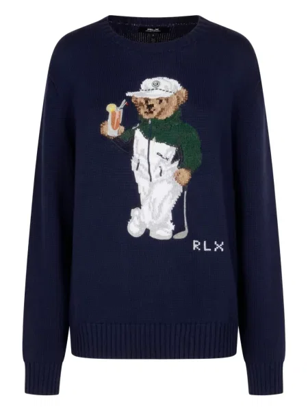 Remen Polo Ralph Lauren s vezom plava