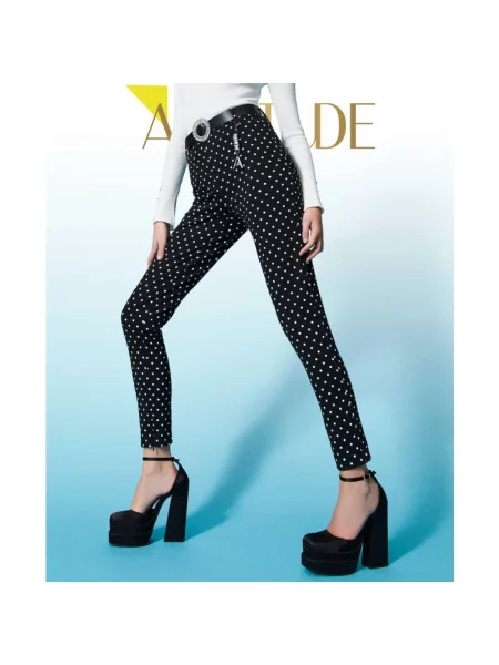 Spodnie Twinset w grochy czarne