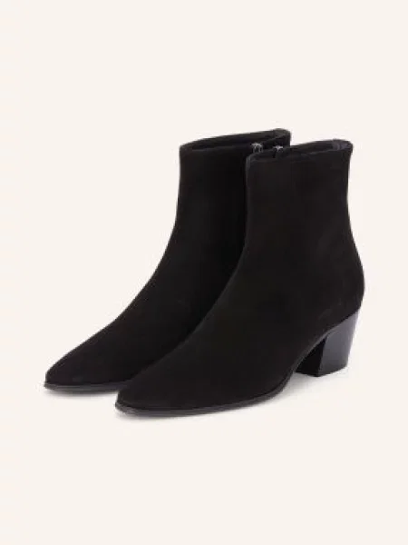 Casadei Kotníkové Boty Renna / stříbrná černá