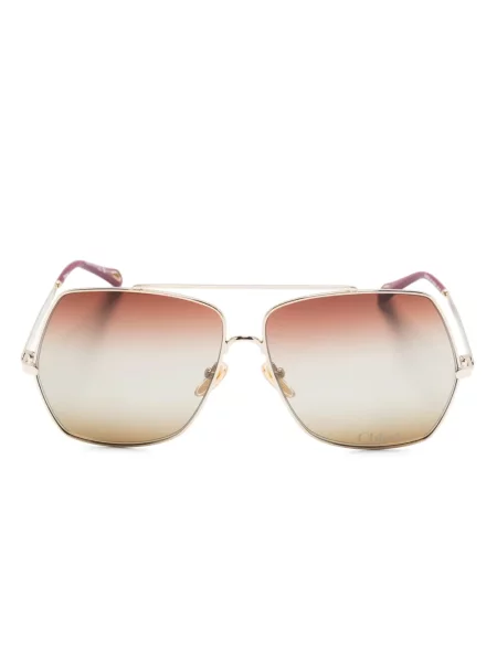 Ochelari de soare Chloé auriu
