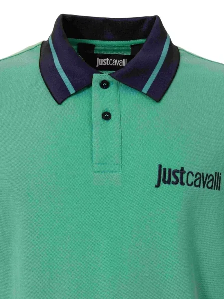 Polokošeľa Just Cavalli zelená