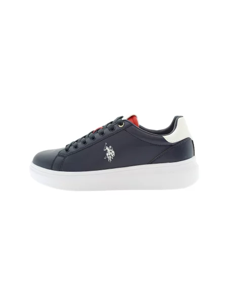 U.S. POLO ASSN. Nizke superge modra bela