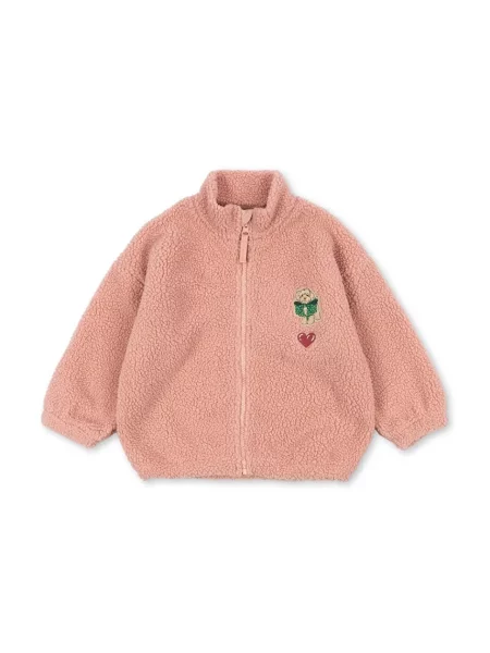 Konges Sløjd куртка дитяча флісова JODY TEDDY JACKET GRS