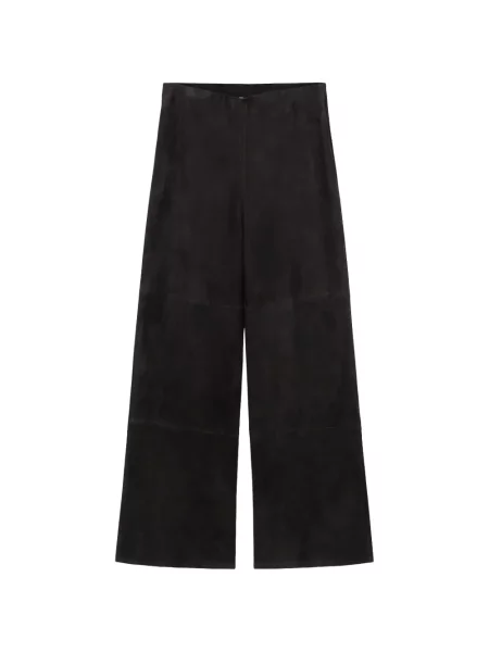 Pantaloni Arma din piele de căprioară gri