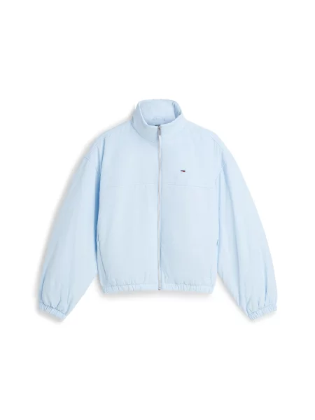Tommy Jeans Geacă de primăvară-toamnă deschis albastru