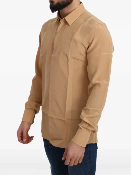 Lung cămașă Dolce & Gabbana de mătase